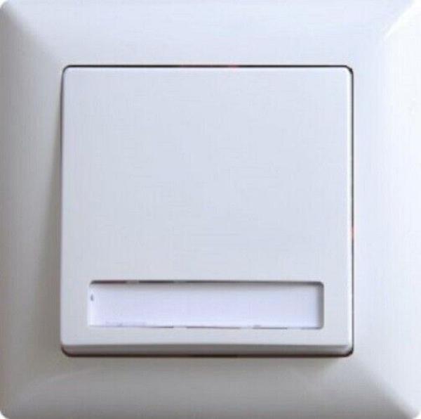 Gunsan Visage Klingeltaster mit Namensschild Unterputz Steckklemm-System Weiss